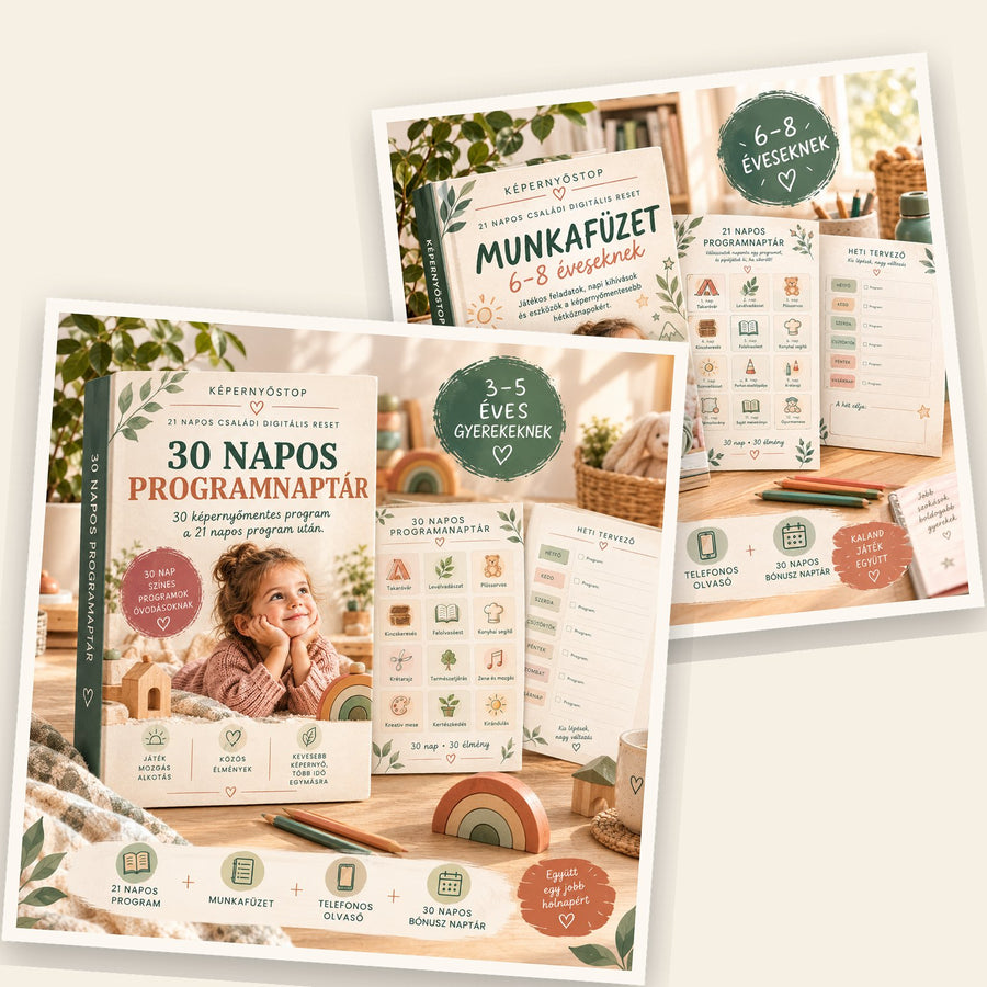 Testvércsomag: 3–5 + 6–8 év